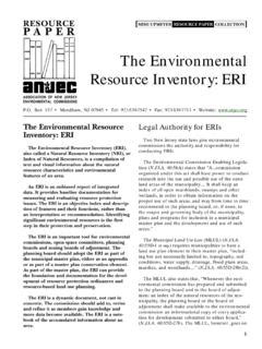 ERI Enviro Resource Inventory 2-13 - ANJEC - wintechmobiles.com