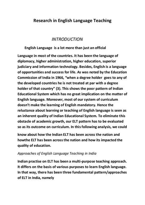 ERIC - EJ1070214 - A Study on the English Language Teaching and ...