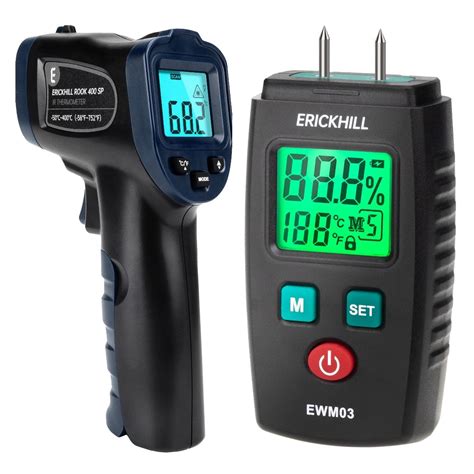 ERICKHILL Infrared Thermometer -50℃~400℃/(-58℉~752