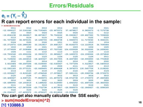 Errors and residuals - wintechmobiles.com