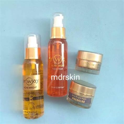 ERWAY PAKET ACNE BRIGHT FARMASI di curcumednasa Tokopedia