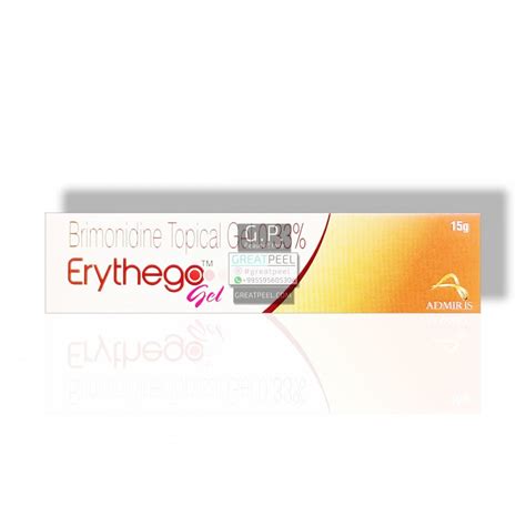 ERYTHEGO (MIRVASO GENERIC) BRIMONIDINE 0.33