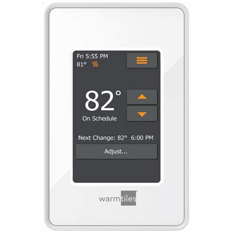 ES Warm Tiles ColorTouch Thermostat - Mor Electric …