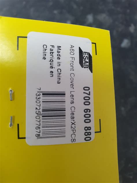 ESAB Front Cover Lens Clear #0700000802 for Sale ESAB Welding Helmet …