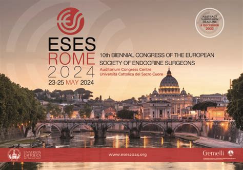 ESES 2024 -10th Conference of the European Society of Endocrine ...