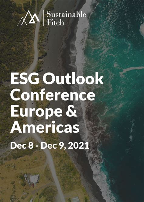 ESG Outlook Conference Europe and Americas - Fitch Ratings