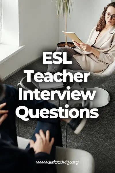 ESL Teacher Interview Questions and Answers Teacher interview questions, Teacher interviews