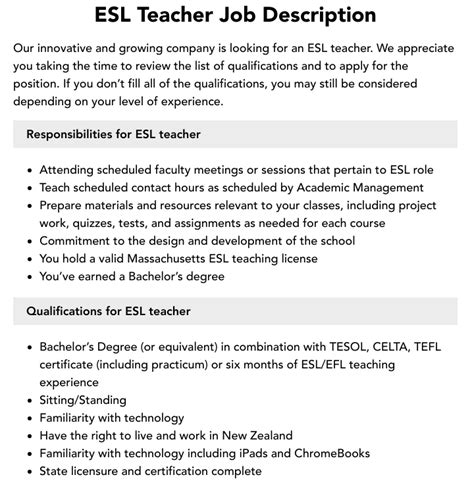 ESL Teaching Jobs, Employment in Wilson, IL Indeed.com