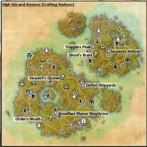 ESO: High Isle: Crafting Sets & their Locations