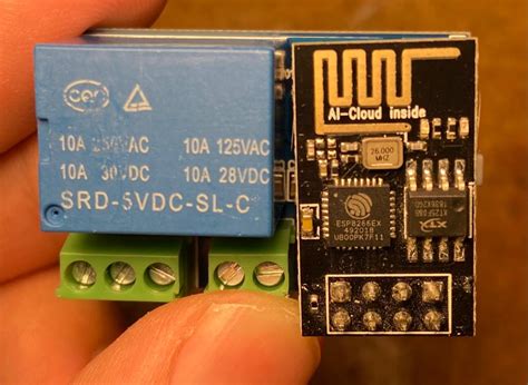 ESP01RelayBoardACDCMODULE EasyEDA open source hardware lab