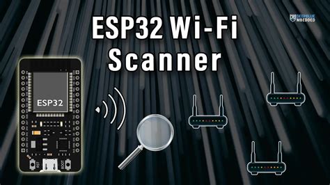 ESP32 WiFi Scan For Networks Example (Arduino IDE)