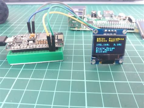 ESP8266 LCD Wifi Mesaj Projesi Proje Hocam. 