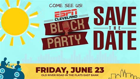 ESPN Cleveland Block Party Cleveland, OH This …