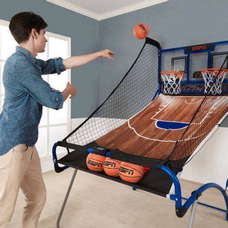 ESPN EZFold 2Player Basketball Game with Authentic PC Backboard