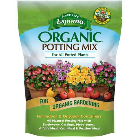 Espoma Organic Potting Soil Mix - All Natural Potting Mix for All ... - raincitystudios.com