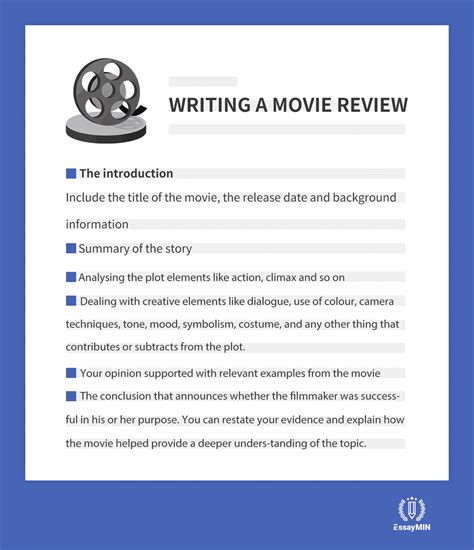 ESSAY BASICS HOW TO WRITE A MOVIE REVIEW