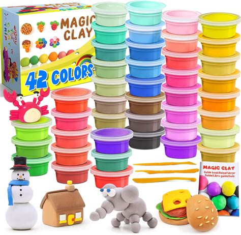 ESSENSON Air Dry Clay - Magic Clay 36 Colors, Modelling Clay for … - muktibox.com