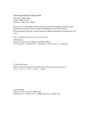 Essential Chemistry Midterm Study Guide: Key Equations Explained ... - wintechmobiles.com