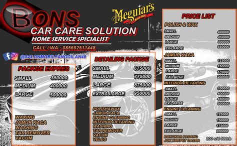 Estimasi Perawatan Harga Salon Interior Mobil - raincitystudios.com