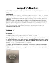 Estimating Avogadro's Number: Lab Experiment Insights - wintechmobiles.com