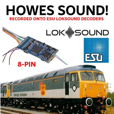 ESU 8 PIN v5 sound decoder class 156 EUR 96,59 - PicClick FR