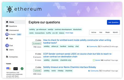 Ethereum Developer Resources - coolestguyplanet.net