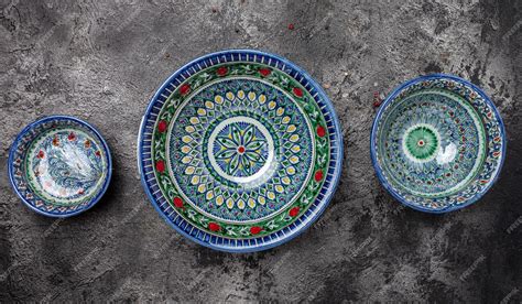 Ethnic Ceramic Plates - Etsy - muktibox.com