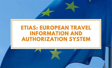 ETIAS European Travel Information and Authorization System IAM
