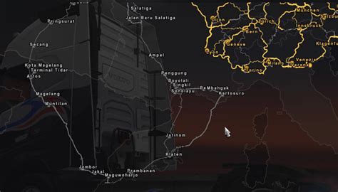 ETS2 Endonezya Map Forum Simulator. 