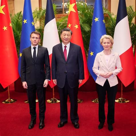 EU: Macron and von der Leyen were united in the room with China’s Xi