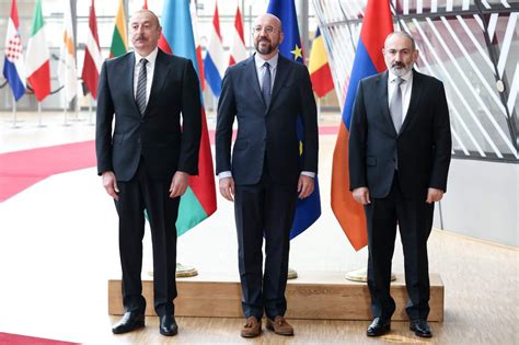 EU’s Michel hails prospect of peace after high-stakes Armenia-Azerbaijan talks