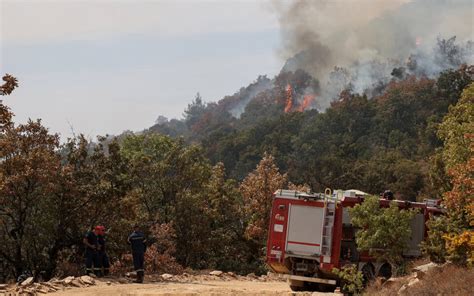 EU’s largest wildfire in northeastern Greece burning for 12th day despite firefighting efforts