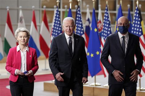 EU’s two presidents, von der Leyen and Michel, to hold separate Biden meetings