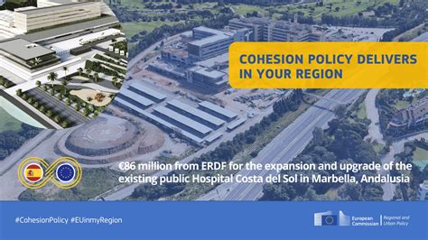 EU Cohesion Policy: €86 million for the expansion and upgrade of the Marbella public hospital