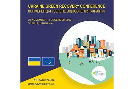 EU and Ukraine outline plans for sustainable reconstruction in a high-level conference