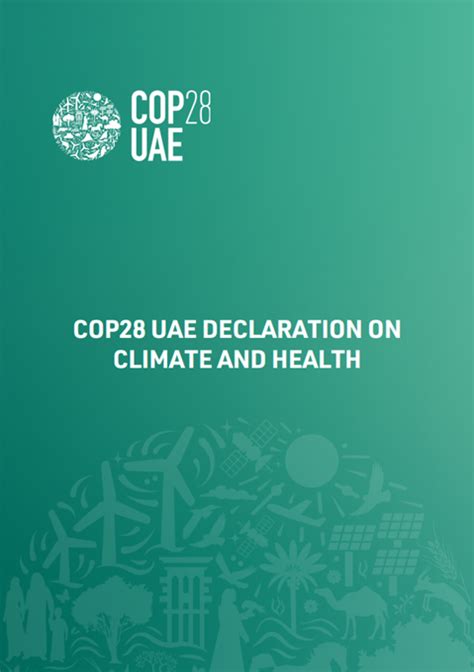 EU endorses international Declaration on Climate and Health at COP28 Health Day
