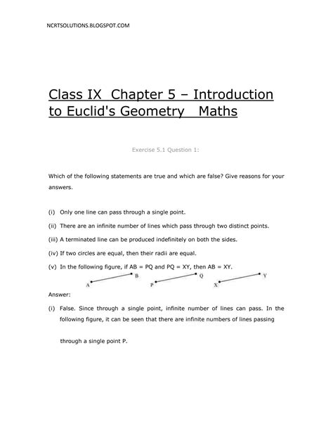 Euclids Geometry - Definition, Axioms, Postulates, … - wintechmobiles.com