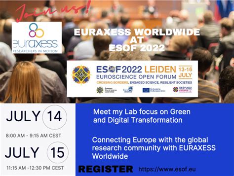 EURAXESS at ESOF 2024 EURAXESS