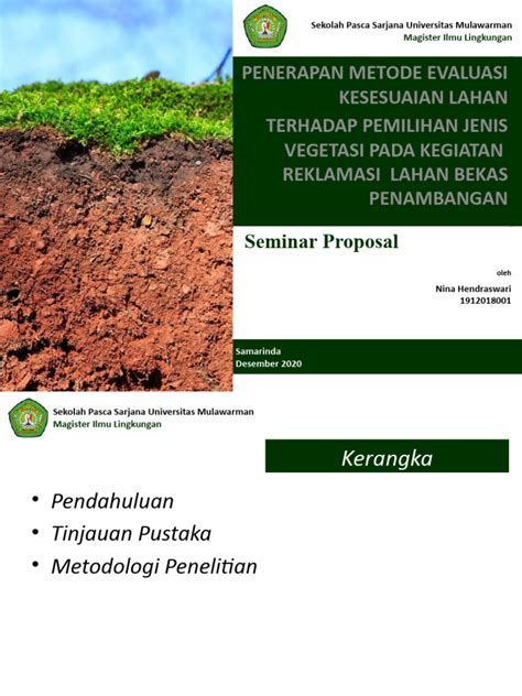 Evaluasi Kontribusi Vegetasi Penutup Tanah Terhadap Mitigasi Emisi ... - raincitystudios.com