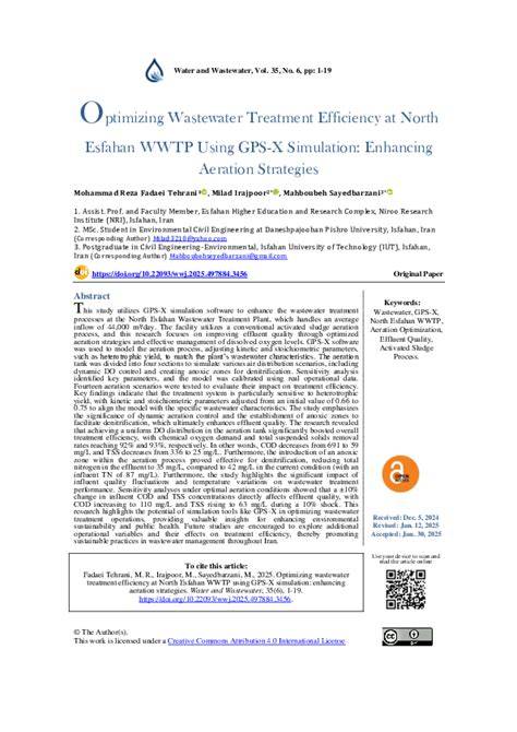 Evaluation of Existing WWTP using GPS-X Modelling and Simulation … - raincitystudios.com