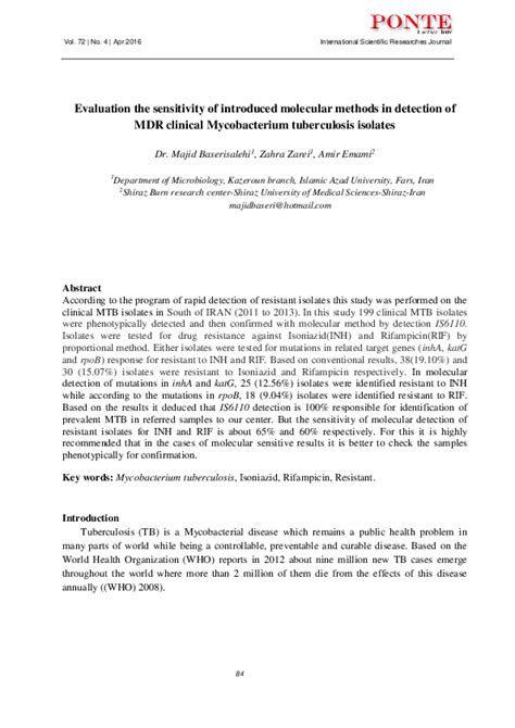 Evaluation of Sensitivity and Cost-Effectiveness of Molecular Methods ... - muktibox.com