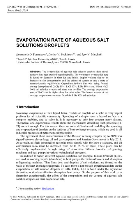 Evaporation and heat transfer of aqueous salt solutions during ... - wintechmobiles.com