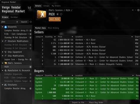 EVE Historical Buy/Sell Data - EVE Online Forums