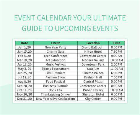 Event Calendar - A&WMA - raincitystudios.com
