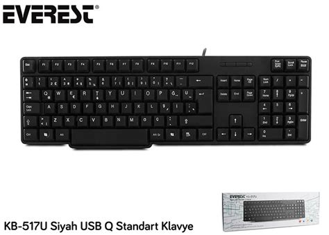 EVEREST KB-517U USB STANDART Q KLAVYE.