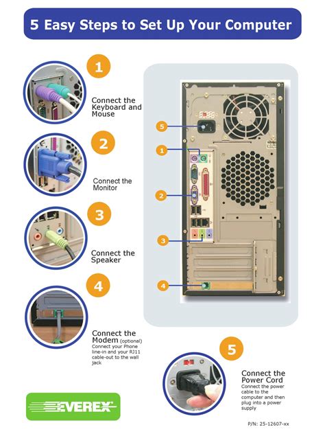 EVEREX IMPACT GA3400 DESKTOP EASY STEPS ManualsLib