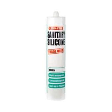 EVO-STIK Sanitary Silicone Sealant (Clear) C20 - Clear