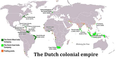 Evolution of the Dutch colonial empire - wintechmobiles.com