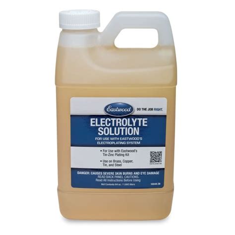 EW Electropalting Electrolyte Solution - Eastwood