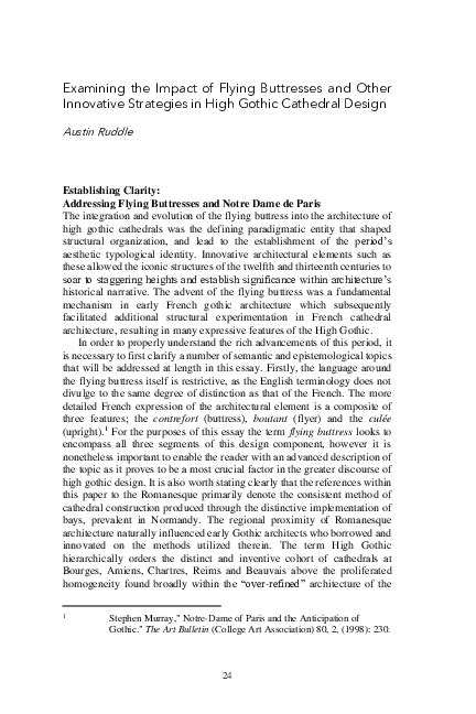 Examining the Impact of Flying Buttresses and Other Innovative ... - wintechmobiles.com